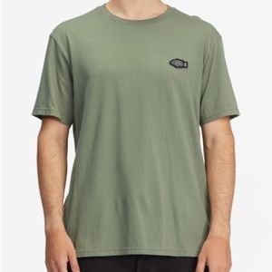 Billabong - Olive/Green Otis Fish T-shirt Size Medium